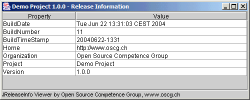 JReleaseInfo-Viewer